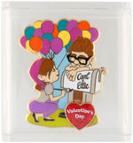 DISNEY SODA FOUNTAIN (DSF) - VALENTINE'S DAY 2012 - CARL & ELLIE AT MAILBOX PINPICS VF.