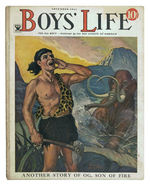 "BOYS LIFE" MAGAZINE FEATURING OG AND BUCK ROGERS.