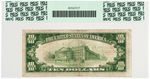 FR. 1801-1 1929 TY.1 $10 NATIONAL NOTE RUTHERFORD NATIONAL BANK RUTHERFORD NJ PCGS VERY FINE 20.