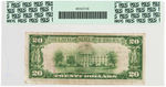 FR. 1802-1 1929 TY. $20 NATIONAL NOTE FIRST NATIONAL BANK OF MCCONNELLSBURG PA PCGS VERY FINE 25.