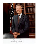 PRESIDENT JIMMY CARTER SIGNED PHOTO.