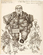 ARTHUR SZYK “THE PROTOCOLS OF THE ELDERS OF ZION” ORIGINAL ART.