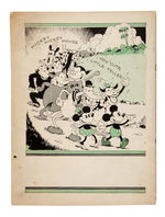 RARELY SEEN FIRST PRINTING OF THE FIRST MICKEY MOUSE BOOK.