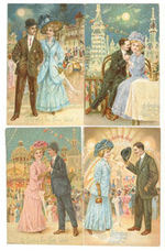 "A GREETING FROM CONEY ISLAND" POSTCARD LOT.
