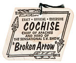 "BROKEN ARROW/COCHISE" FULL SIZE HARTLAND FIGURE IN BOX.