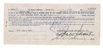 CREATOR OF TARZAN EDGAR RICE BURROUGHS SIGNED PROMISSORY NOTE.