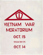 ANTI-VIETNAM WAR PARADE POSTER.