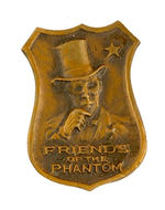 "FRIENDS OF THE PHANTOM" PULP MAGAZINE CLUB BADGE.