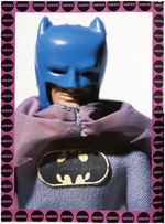 MEGO REMOVABLE COWL BATMAN AND ALTER EGO BRUCE WAYNE PAIR.