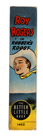 "ROY ROGERS IN ROBBER'S ROOST" BTLB.