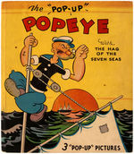 "THE POP-UP POPEYE WITH THE HAG OF THE SEVEN SEAS" HARDCOVER.