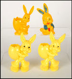 EASTER PLASTIC BUNNY/RABBITS.