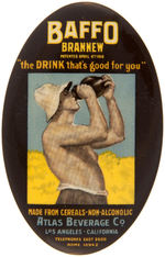 BAFFO BRANNEW ‘THE DRINK THAT’S GOOD FOR YOU’” POCKET MIRROR.