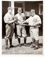 BROOKLYN DODGERS SPRING TRAINING NEWS SERVICE PHOTO W/ HOF'ERS HOYT/WILSON/CAREY.