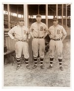 “SPRING TRAINING WITH THE BROOKLYN ROBINS” NEWS SERVICE PHOTO W/BRESSLER/HENDRICK/FREDERICK.