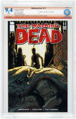 "THE WALKING DEAD" CBCS VERIFIED SIGNATURE TRIO.