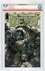 "THE WALKING DEAD" #16 FEBRUARY 2005 CBCS VERIFIED SIGNATURE 9.8 NM/MINT.