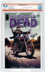 "THE WALKING DEAD" CBCS VERIFIED SIGNATURE PAIR.