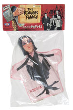 "THE ADDAMS FAMILY - MORTICIA" BAGGED HAND PUPPET.