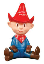 "MARKY MAYPO" VINYL SQUEAK TOY.