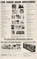 THE LONE RANGER MOVIE LOT INCLUDING CLAYTON MOORE SIGNED PRESSBOOKS.