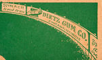 VERY RARE 1934 AL DEMAREE DIE-CUTS DIETZ GUM BASEBALL DIAMOND PREMIUM GAME BOARD.