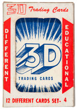 "3D TRADING CARDS" PACK W/GLASSES.