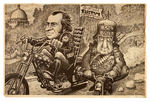 NIXON "EASY RIDERS" SATIRICAL POSTERS.