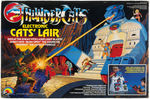 "THUNDERCATS CATS' LAIR" BOXED PLAYSET.