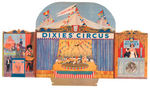 "DIXIES' CIRCUS" COMPLETE AND EXTENSIVE PUNCH-OUT PREMIUM SET.