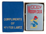 “COMPLIMENTS OF WALTER LANTZ” BOXED WOODY WOODPECKER LIGHTER.