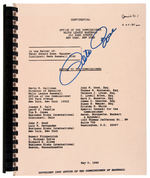 PETE ROSE SIGNED INVESTIGATION REPORT.