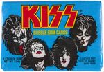 "KISS" FIRST SERIES DONRUSS FULL GUM CARD DISPLAY BOX.