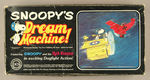"SNOOPY'S DREAM MACHINE!"  MOTORIZED DISPLAY TOY.