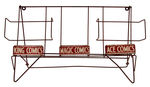 "KING COMICS - MAGIC COMICS - ACE COMICS" EARLY COMIC BOOK WIRE RACK.