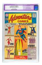 ADVENTURE COMICS #300 SEPT. 1962 CGC APPARENT VF 8.0 SLIGHT (P) OFF-WHITE TO WHITE PAGES.