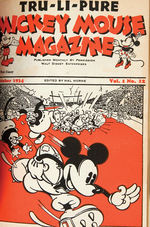 MICKEY MOUSE DAIRY PROMOTION MAGAZINE COMPLETE FIRST YEAR BOUND VOLUME FROM THE LESSING ESTATE.