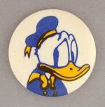 'SHEEPISH' DONALD LARGE 1960s ENGLISH BUTTON.