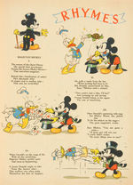 "MICKEY MOUSE MAGAZINE" VOL. 2 NO. 10 JULY 1937.