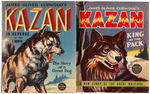 KAZAN THE GREAT WOLF-DOG FILE COPY BLB/BTLB PAIR.