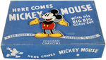 "HERE COMES MICKEY MOUSE BIG BIG COLOR SET" COMPLETE & UNUSED RARE WHITMAN BOXED SET.