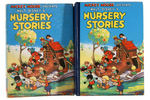 "MICKEY MOUSE PRESENTS WALT DISNEY'S NURSERY STORIES" HARDCOVER & DUST JACKET.