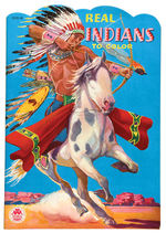 COWBOYS & INDIANS COLORING BOOK LOT.