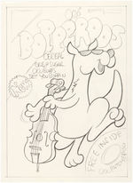 NABISCO “OOO BOPPEROOS CEREAL” 1975 TEST MARKETING PLAN WITH EXTENSIVE ORIGINAL ART.