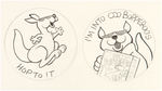 NABISCO “OOO BOPPEROOS CEREAL” 1975 TEST MARKETING PLAN WITH EXTENSIVE ORIGINAL ART.