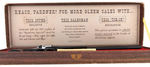 "WYATT EARP BUNTLINE SPECIAL" GLEEM TOOTHPASTE PREMIUM PLASTIC PISTOL SALESMAN SAMPLE DISPLAY.