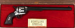 "WYATT EARP BUNTLINE SPECIAL" GLEEM TOOTHPASTE PREMIUM PLASTIC PISTOL SALESMAN SAMPLE DISPLAY.