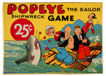 "POPEYE THE SAILOR SHIPWRECK GAME."