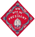 "WIN WITH IKE FOR PRESIDENT" BANDANNA.