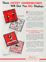 MICKEY MOUSE & SILLY SYMPHONIES ENGLISH "EXHIBITORS COMPLETE CAMPAIGN" BOOK.